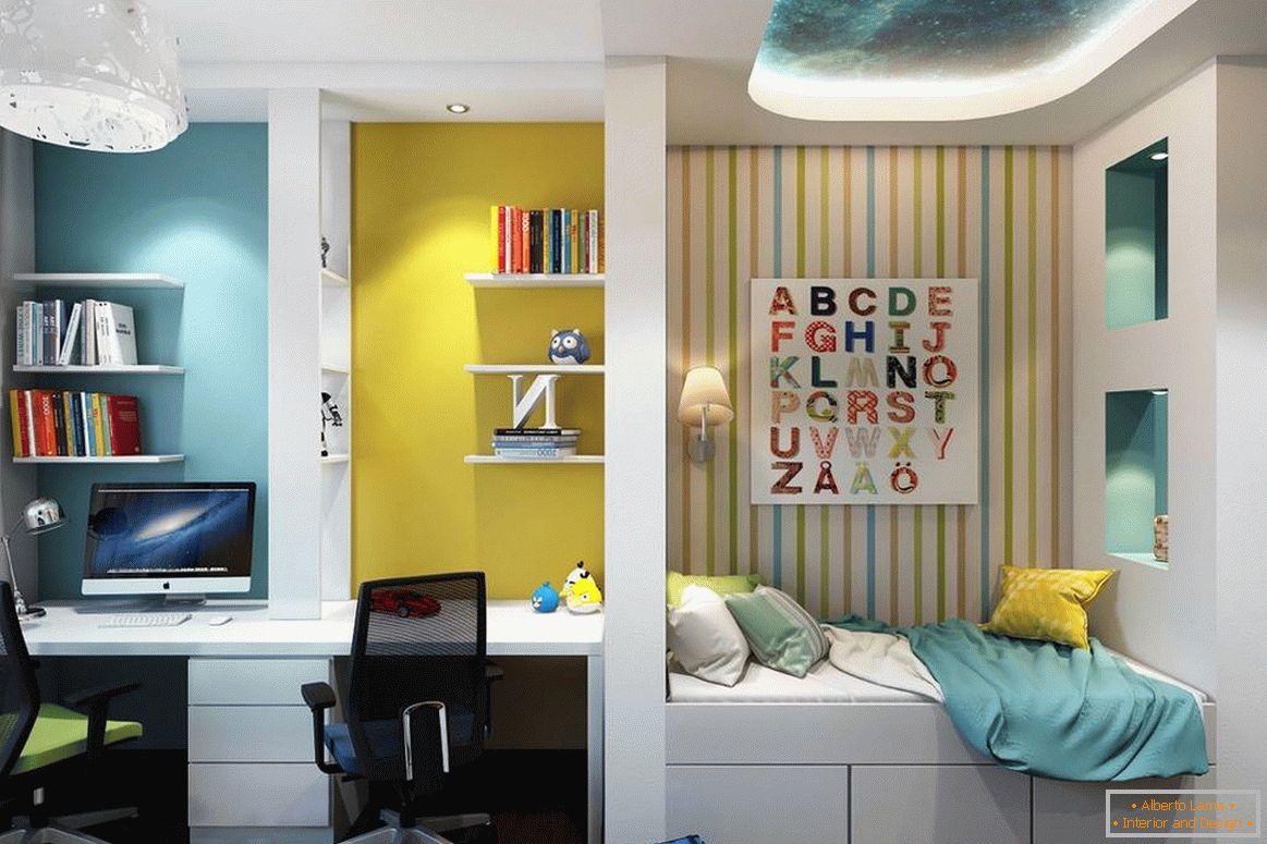 Designul modern al unei camere pentru copii