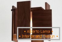 Lămpi moderne din lemn de culoare închisă de la compania Cerno