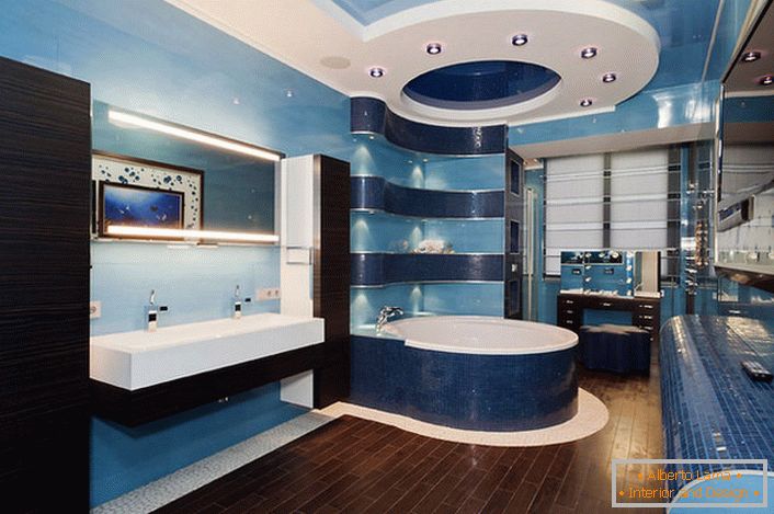 Articole sanitare pentru baie sunt chiuvete dreptunghiulare și băi ovale, și singura cale.