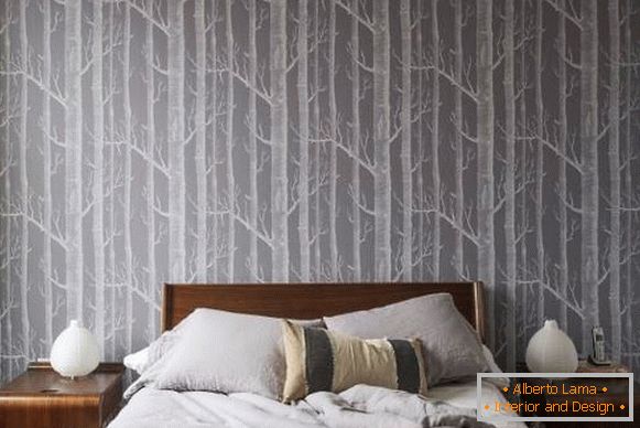 Design de dormitor într-un stil modern - cele mai bune wallpapere 2016