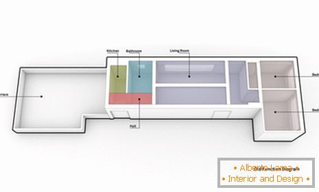 Amenajarea apartamentului înainte de renovare