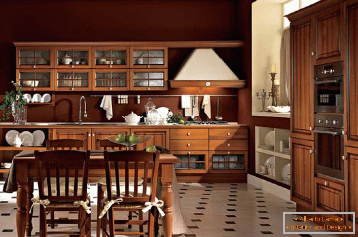 Laconic interior în stilul Libertății - ideal pentru proiectarea casei de familie.