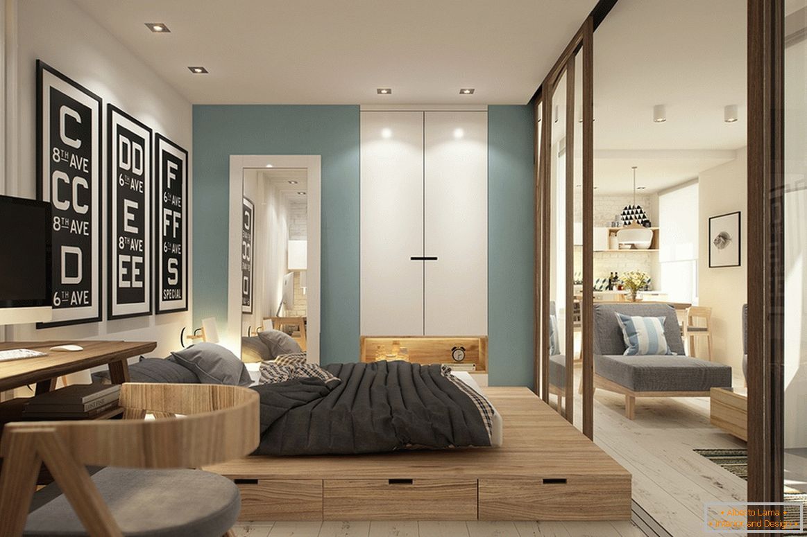 Proiectarea unui mic apartament studio în stil scandinav - фото 5
