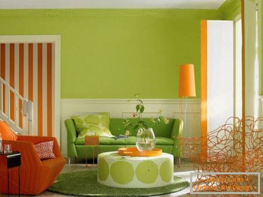 Design de cameră în culori luminoase