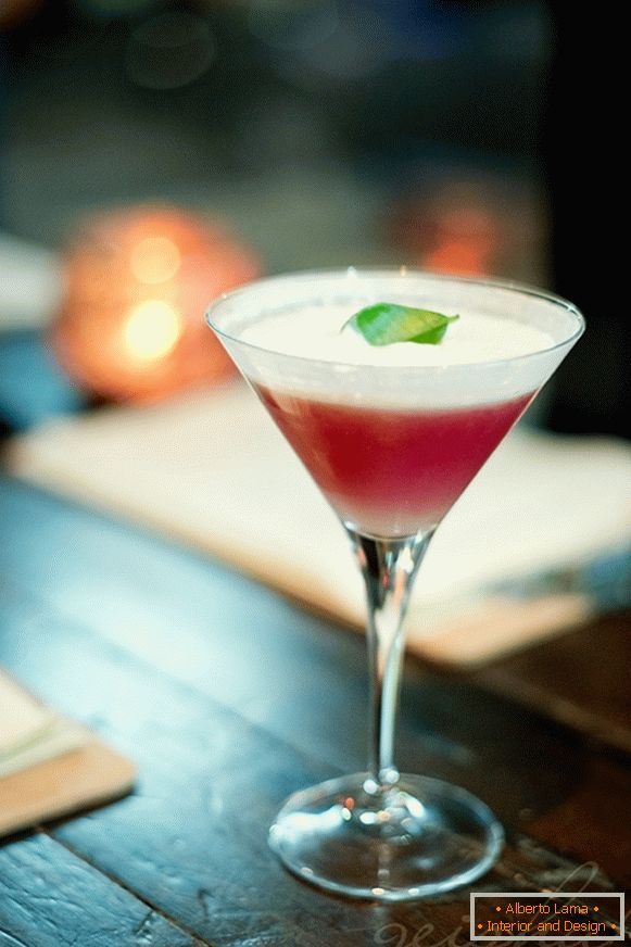 Sticlă cu un cocktail