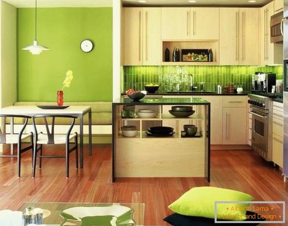 verde-perete-la-bucătărie