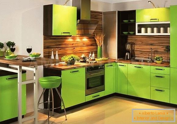 maro-verde-bucătărie-dizayn