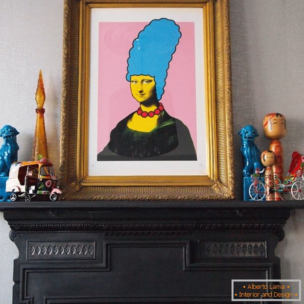 Imagine: Mona Lisa și Marge Simpson, două în una.