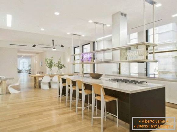 Design de bucătărie în penthouseul Jay Lo