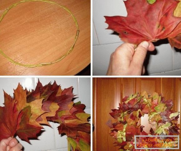 Arborele de artar din frunzele de toamnă - instrucțiuni de fotografie