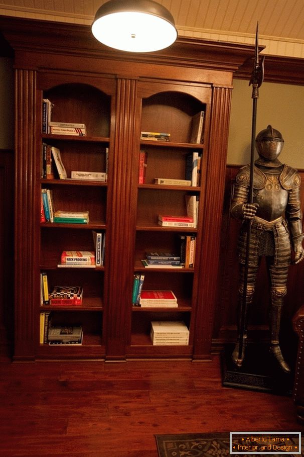 Bibliotecă și cavaler medieval