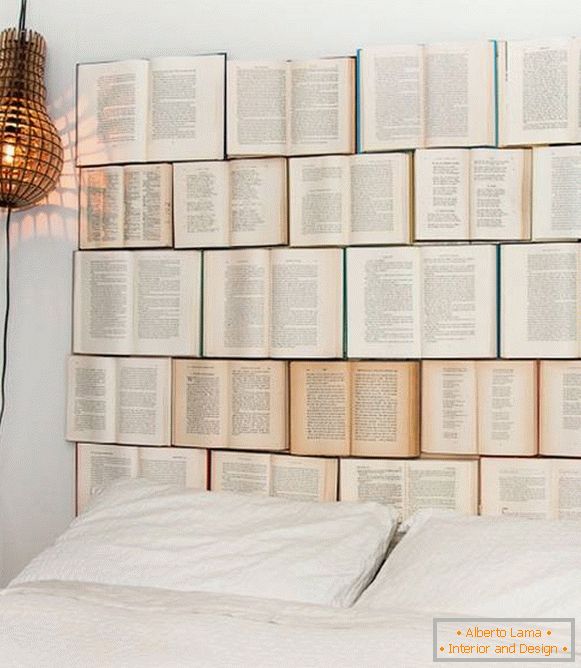capul cărților de pat