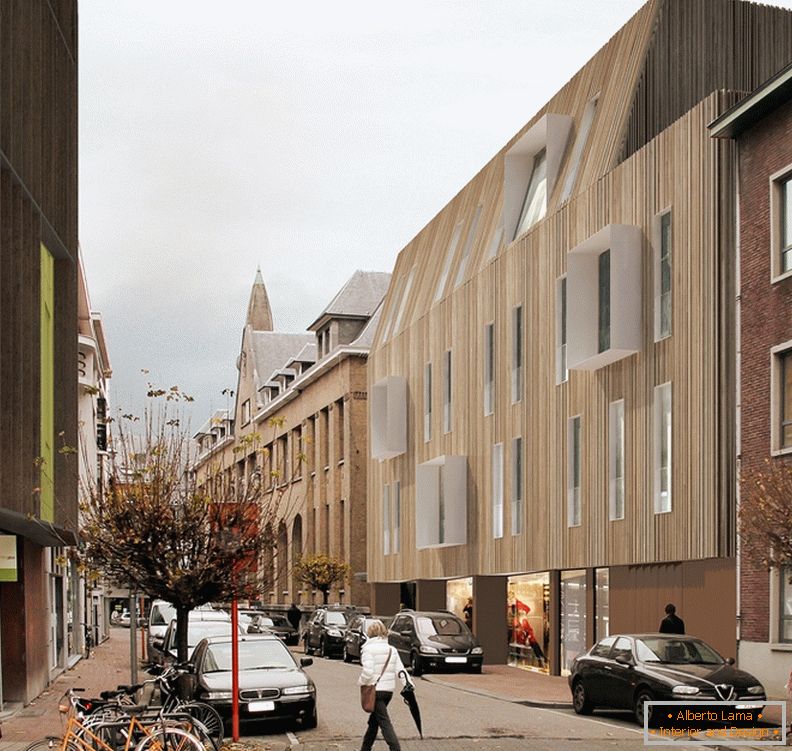 A2o Architecten, renovarea fațadei clădirii publice din Belgia