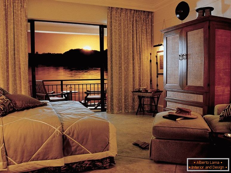 Dormitor în stil african