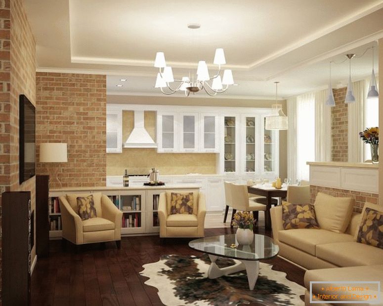 Stil american în interior - 75 de fotografii de idei de