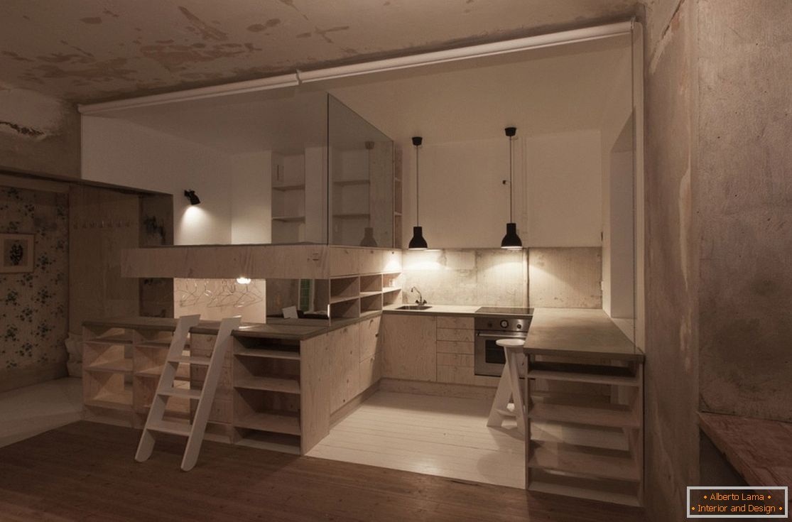 Design interior al unui apartament în stil scandinav