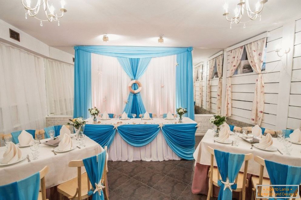 Sala de nunți în stil mediteranean