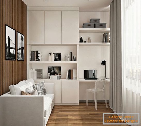design interior al unui apartament cu doua camere, fotografie 9