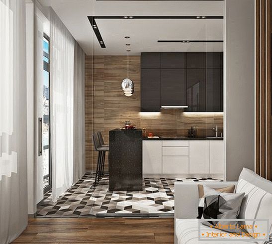 design interior al unui apartament cu 2 camere, fotografie 10