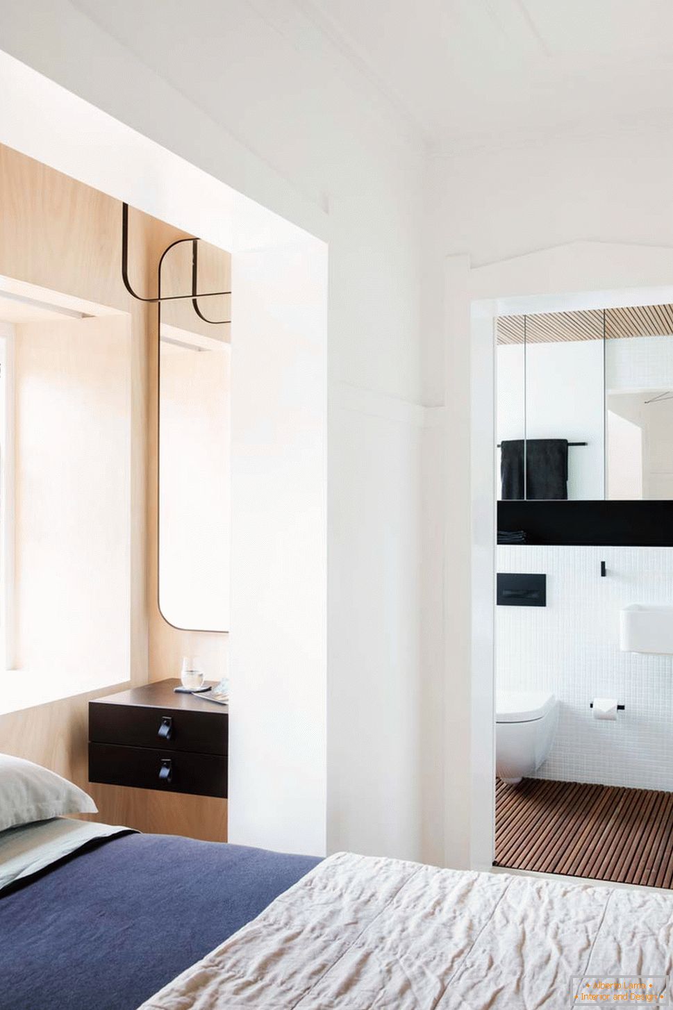 Design interior al unui apartament mic din Sydney - вид на санузел