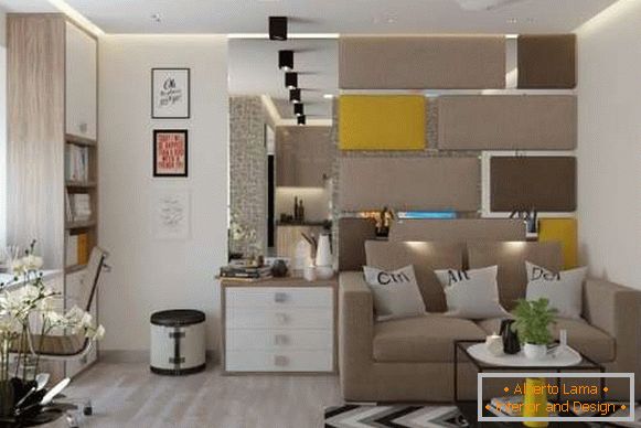 Idei de design interioare cu o cameră și design de culoare