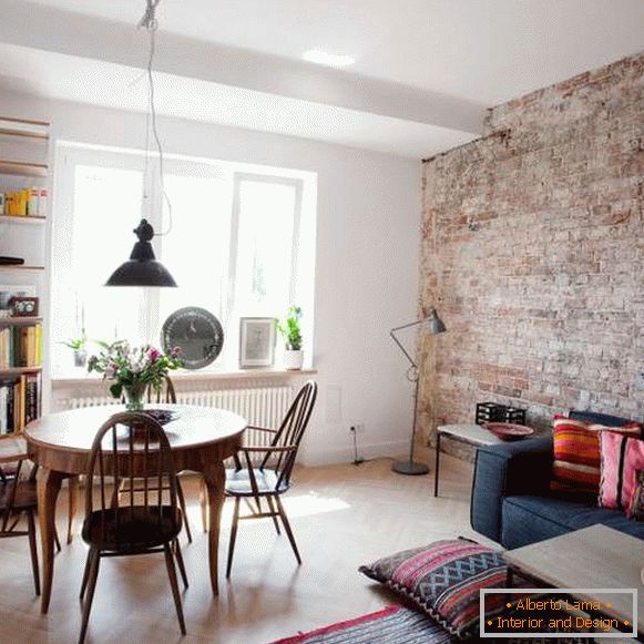 Efectuarea unui mic apartament cu 1 cameră - tendințe de modă 2017