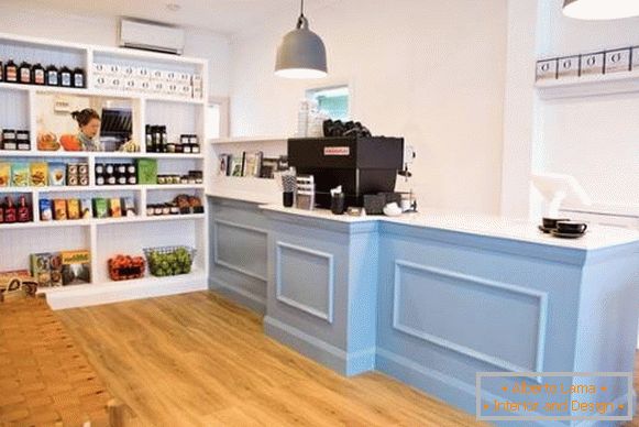 Fotografia unui mic magazin de cafenele - Merchant de la Highlands