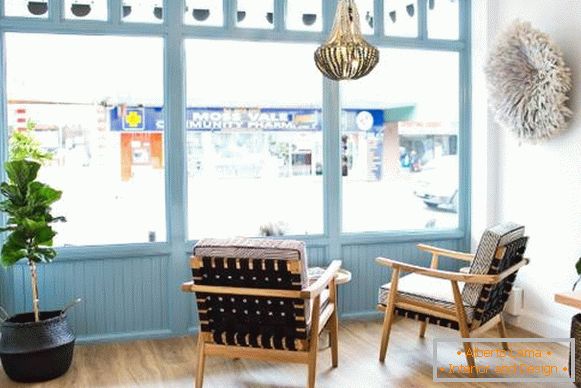 Design de cafenea în stil rustic - Highlands Merchant în fotografie