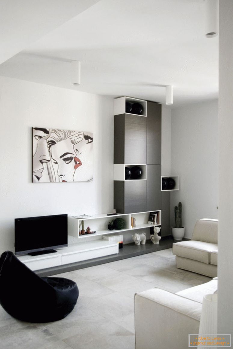 apartament studio-design-idei-400-pătrat-picioare