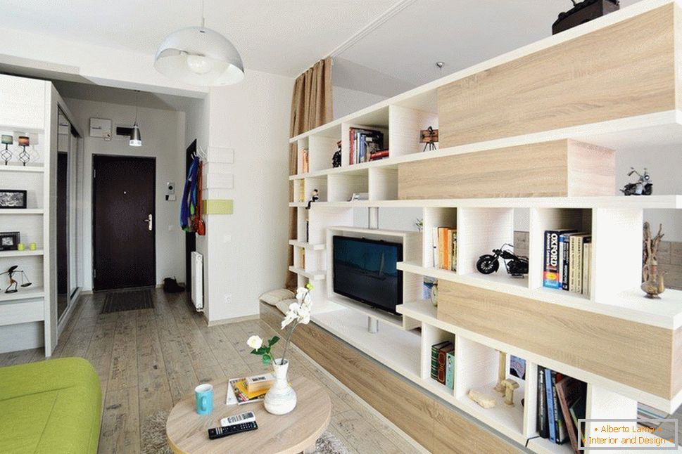 Un apartament cu o camera de 46 mp