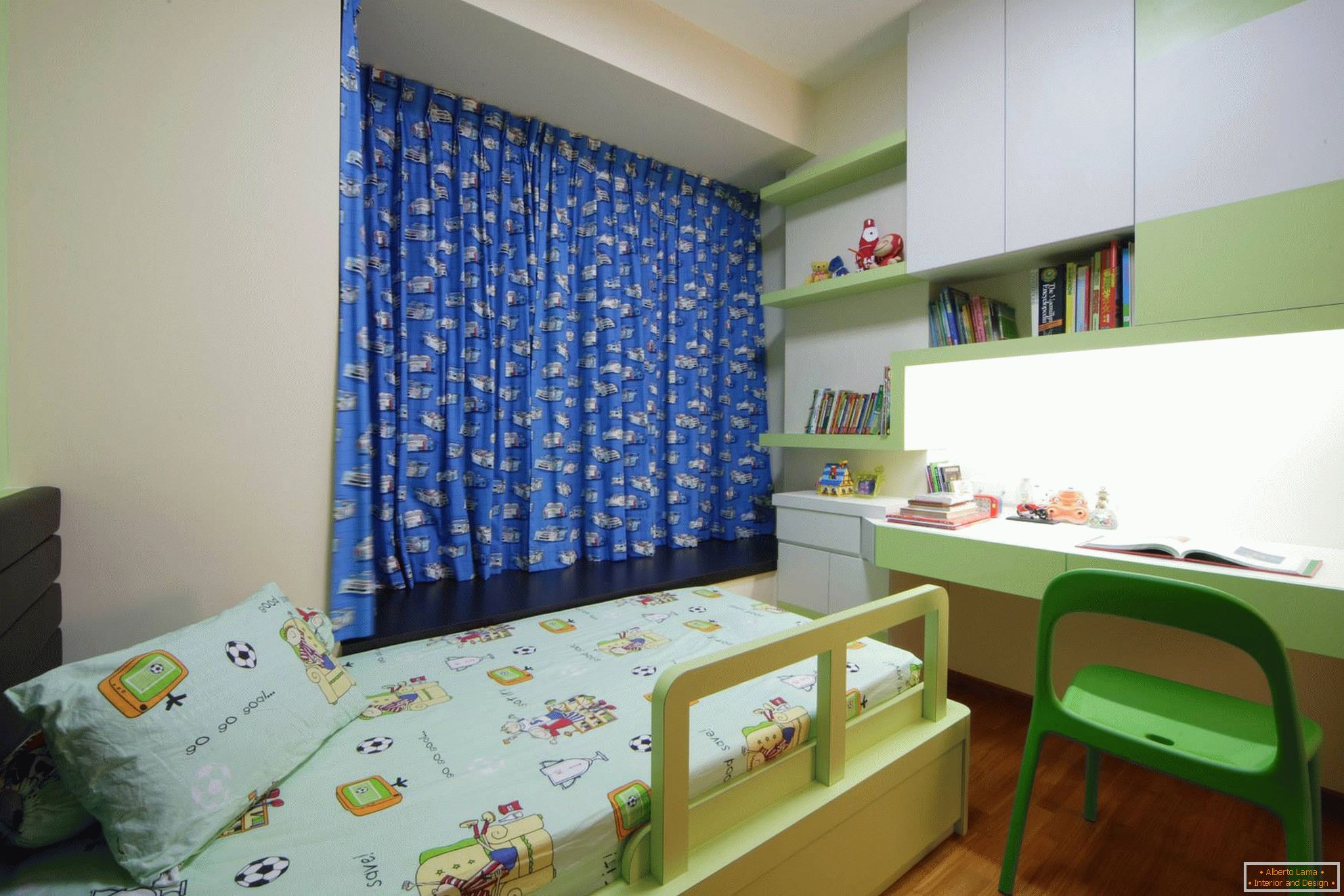 Proiectarea camerei pentru copii mici