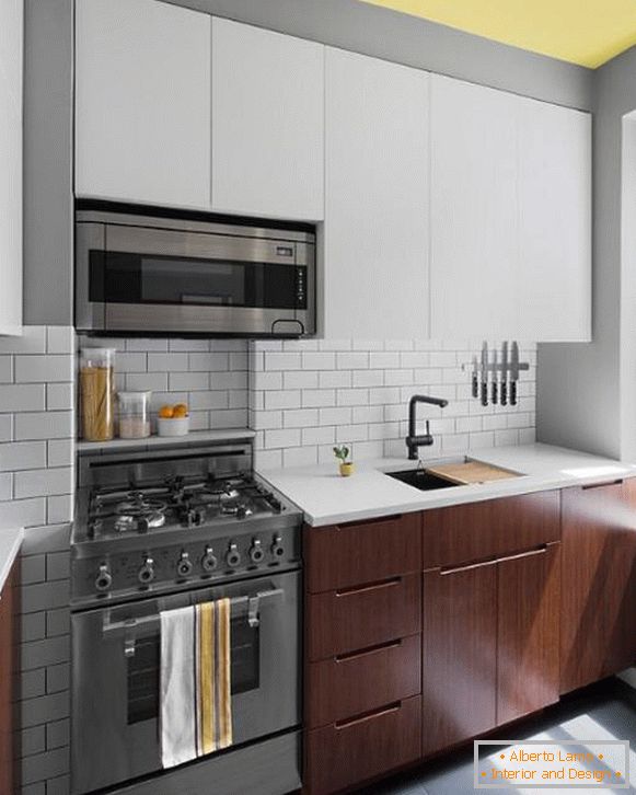Cele mai bune idei pentru proiectarea unei bucătării mici în apartament Hrușciov