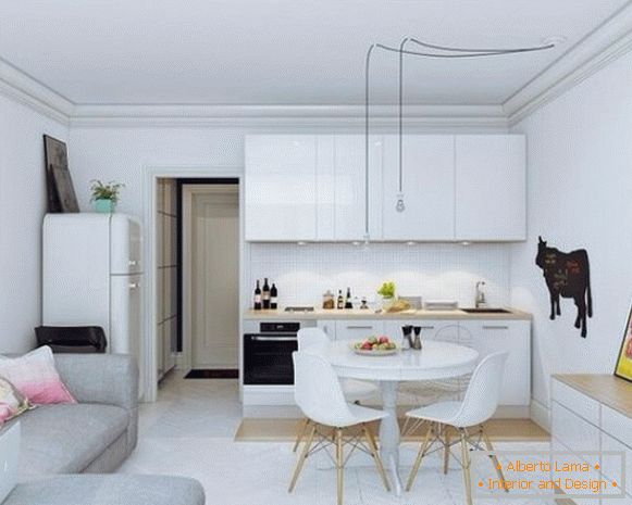 Design de apartament cu o cameră - fotografie 4