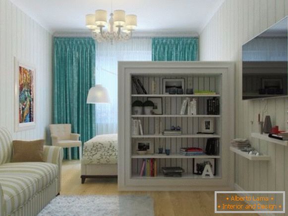 Design de apartament cu o cameră - fotografie 8