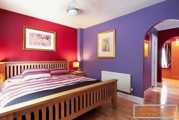 Culori de lux pentru pereții dormitorului