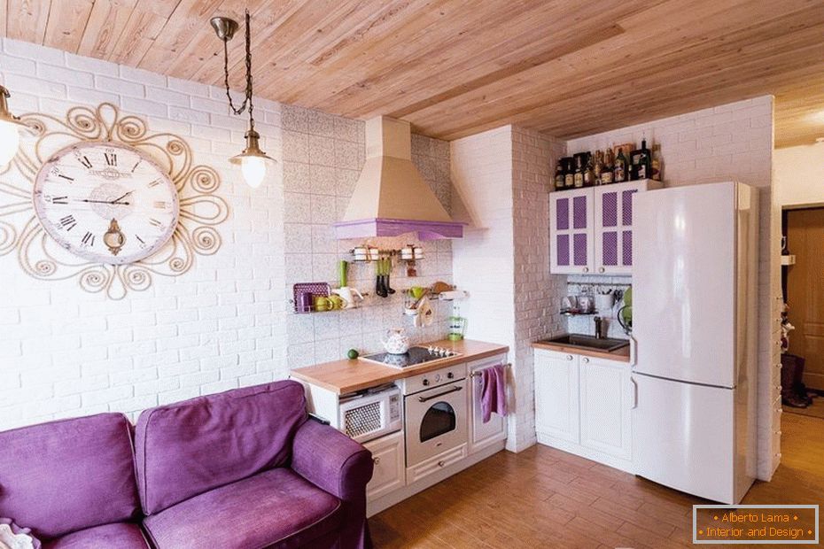 Stilul Provence într-un apartament mic