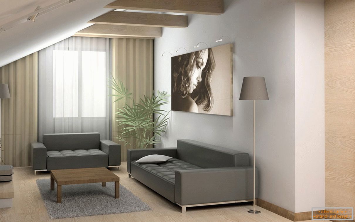 Interiorul unui apartament mic