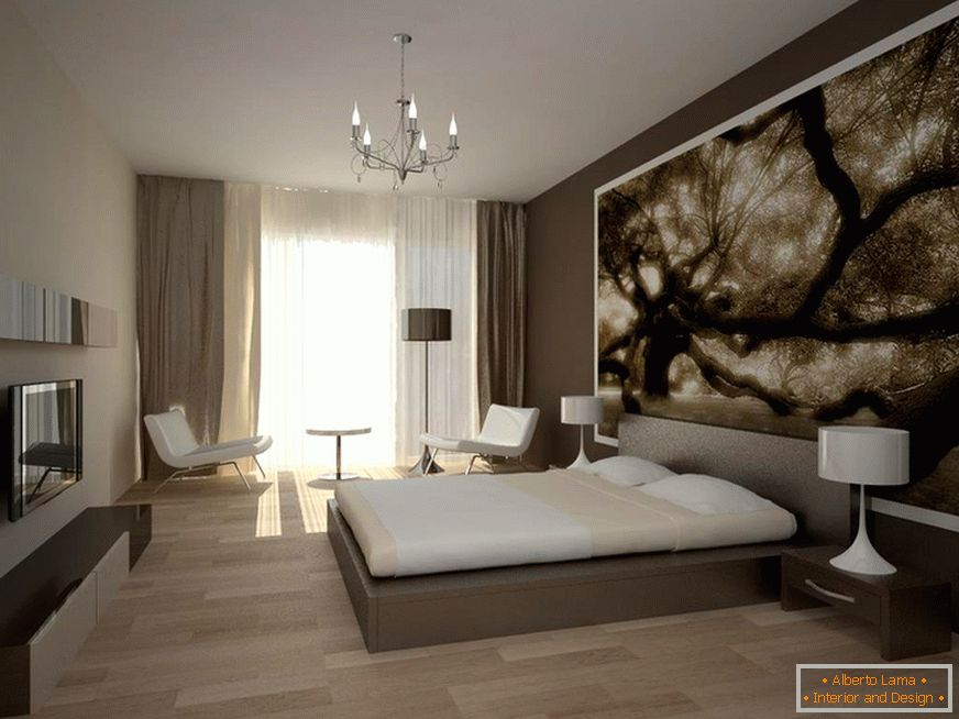 Stilul de minimalism este ideal pentru organizarea interiorului unor camere mici.