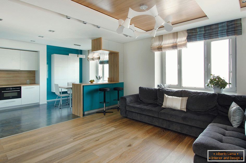 Minimalismul de stil - o alegere bună pentru crearea unui apartament studio interior.