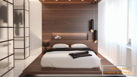 Dulap cu dulap în dormitorul mic - idei moderne 2016