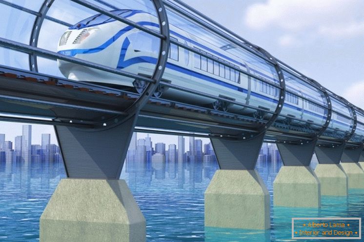 Hyperplat - un proiect senzațional al unei întregi rețele de transport a viitorului