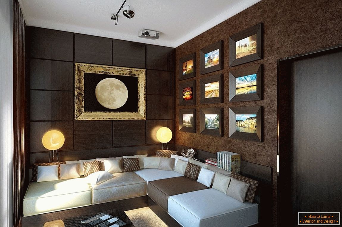 Sufragerie arhitectonică brun