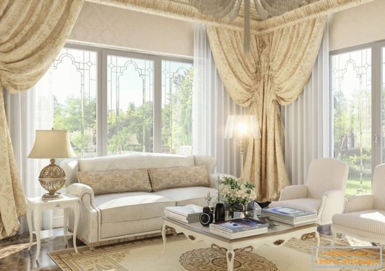 Camera de zi în stil provence - 80 de fotografii de idei de