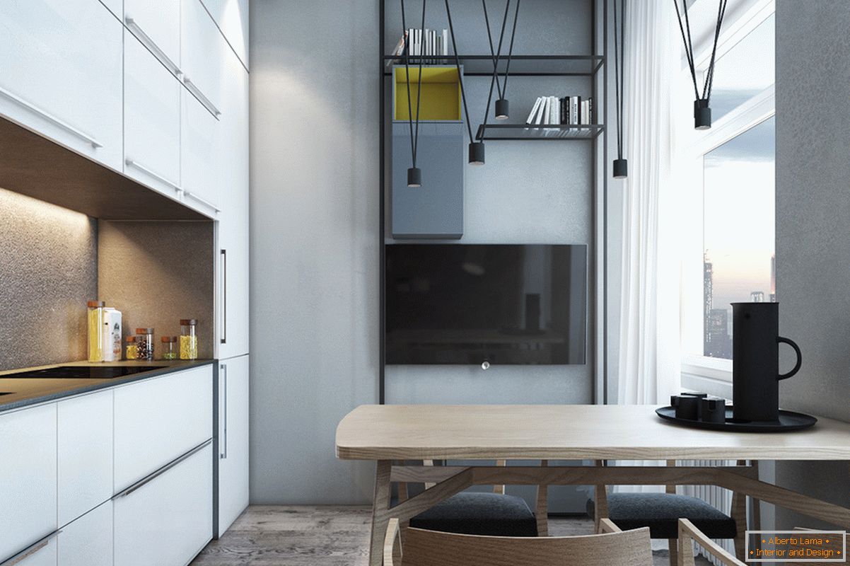 Design pentru un mic apartament în stil scandinav - фото 2