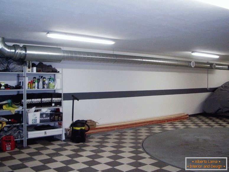 Ventilație mecanică în garaj