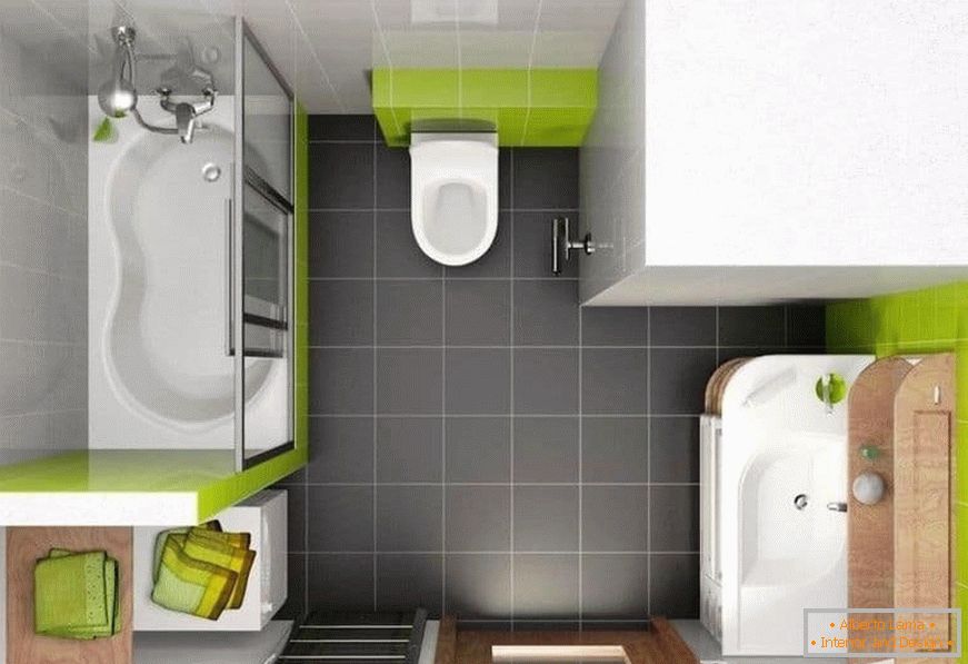 Baie cu design-proiect combinată cu o toaletă