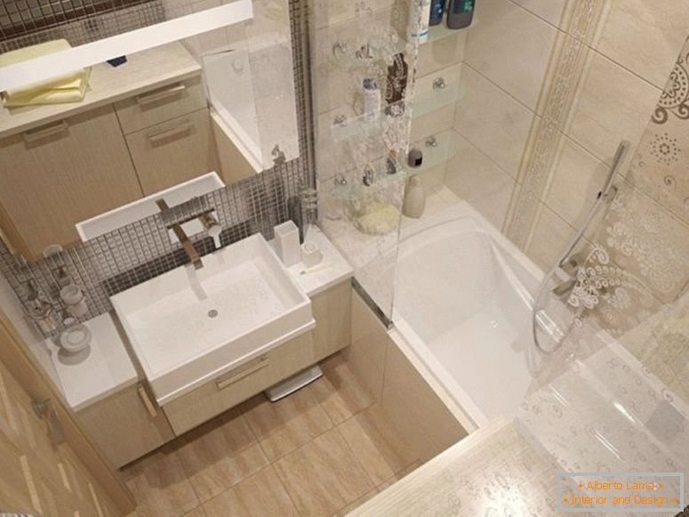 Design-un mic baie de camere, fără-WC-1-1030h773