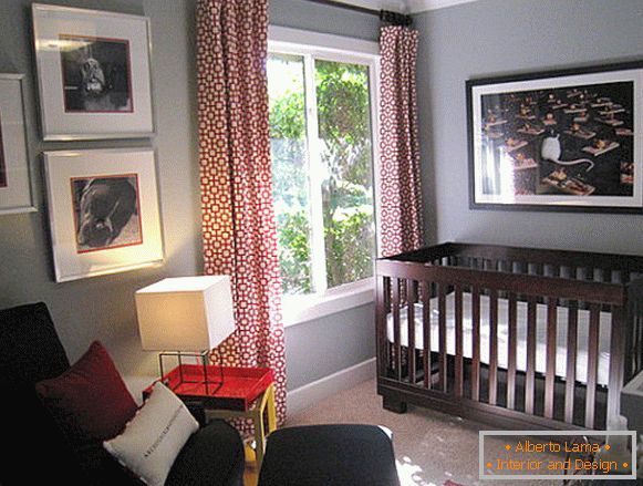 Interiorul unei camere pentru copii mici