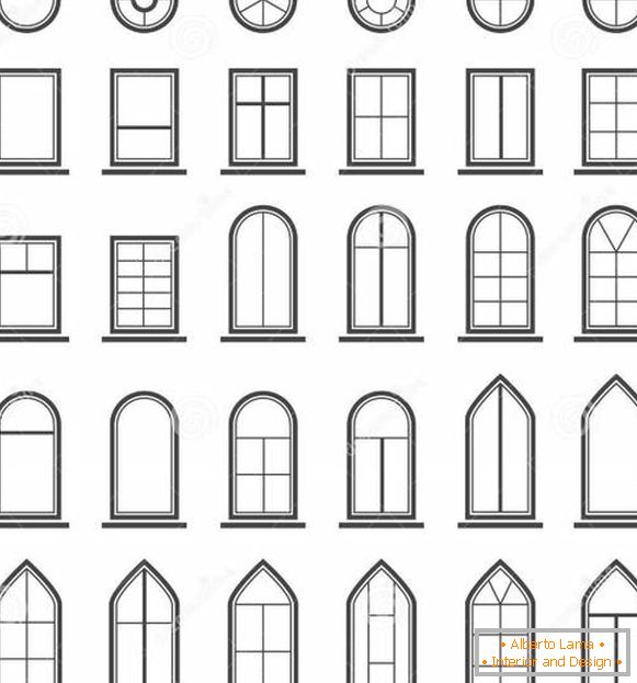 Ce ferestre sunt mai bune - alege forma ferestrelor pentru casa