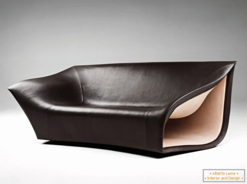 Canapea din piele de design